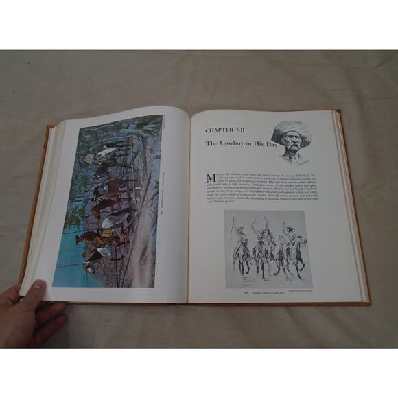 Vintage The Frederic Remington Book Limited Edition Leather Hardcover Western Ar - Picture 10 of 12